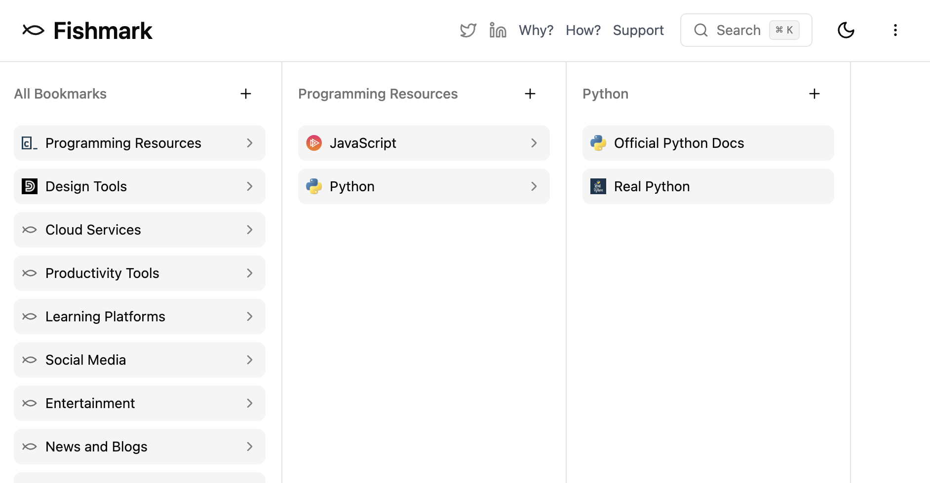 Fishmark - Modern Bookmark Manager - main image